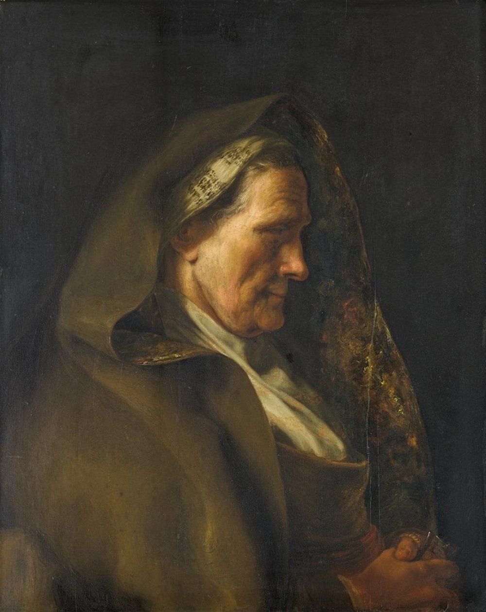 Tronie starszej kobiety autorstwa Jan Lievens