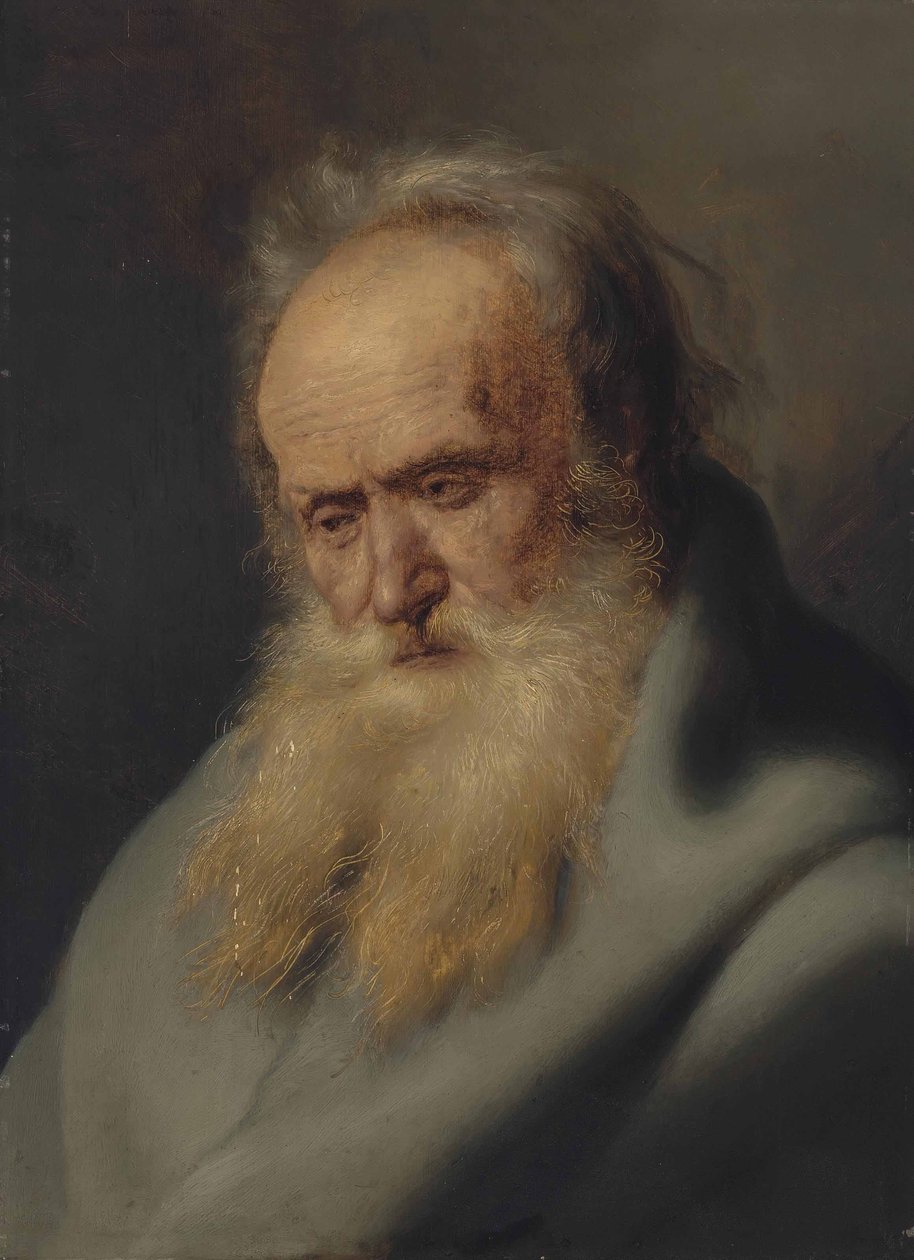 Tronie starego człowieka autorstwa Jan Lievens