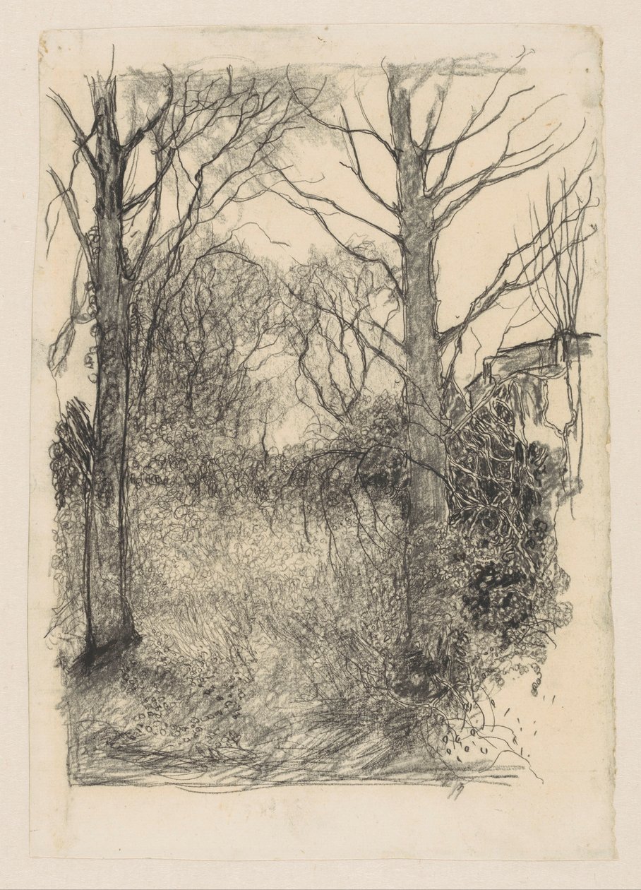 skraj lasu autorstwa Jan Mankes