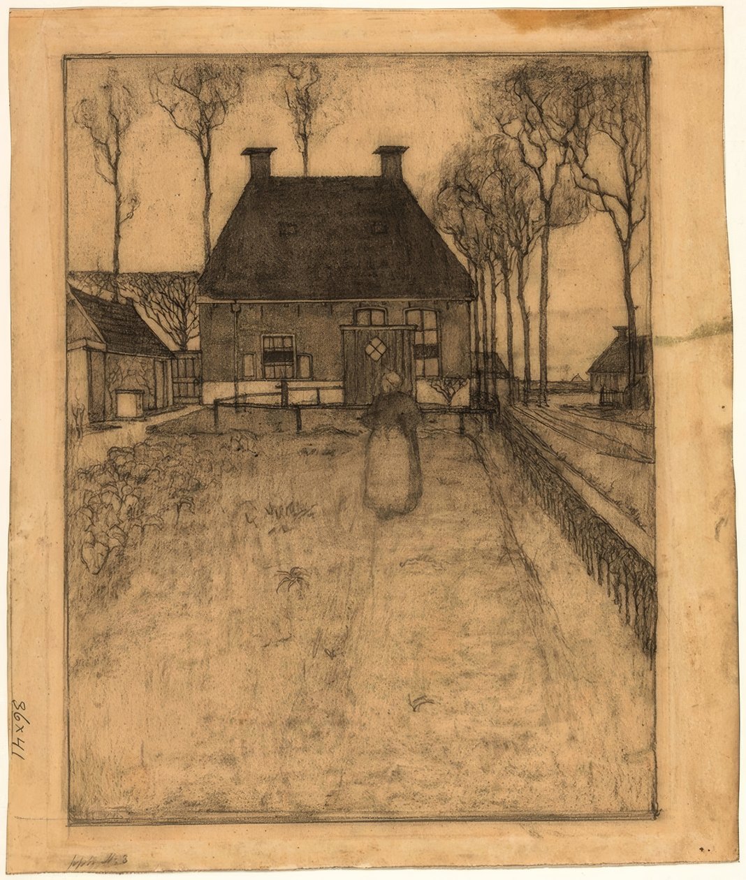 Elternhaus w Knijpe autorstwa Jan Mankes