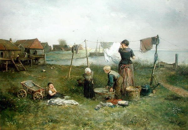 Odwieszanie prania autorstwa Jan Mari Henri Ten Kate