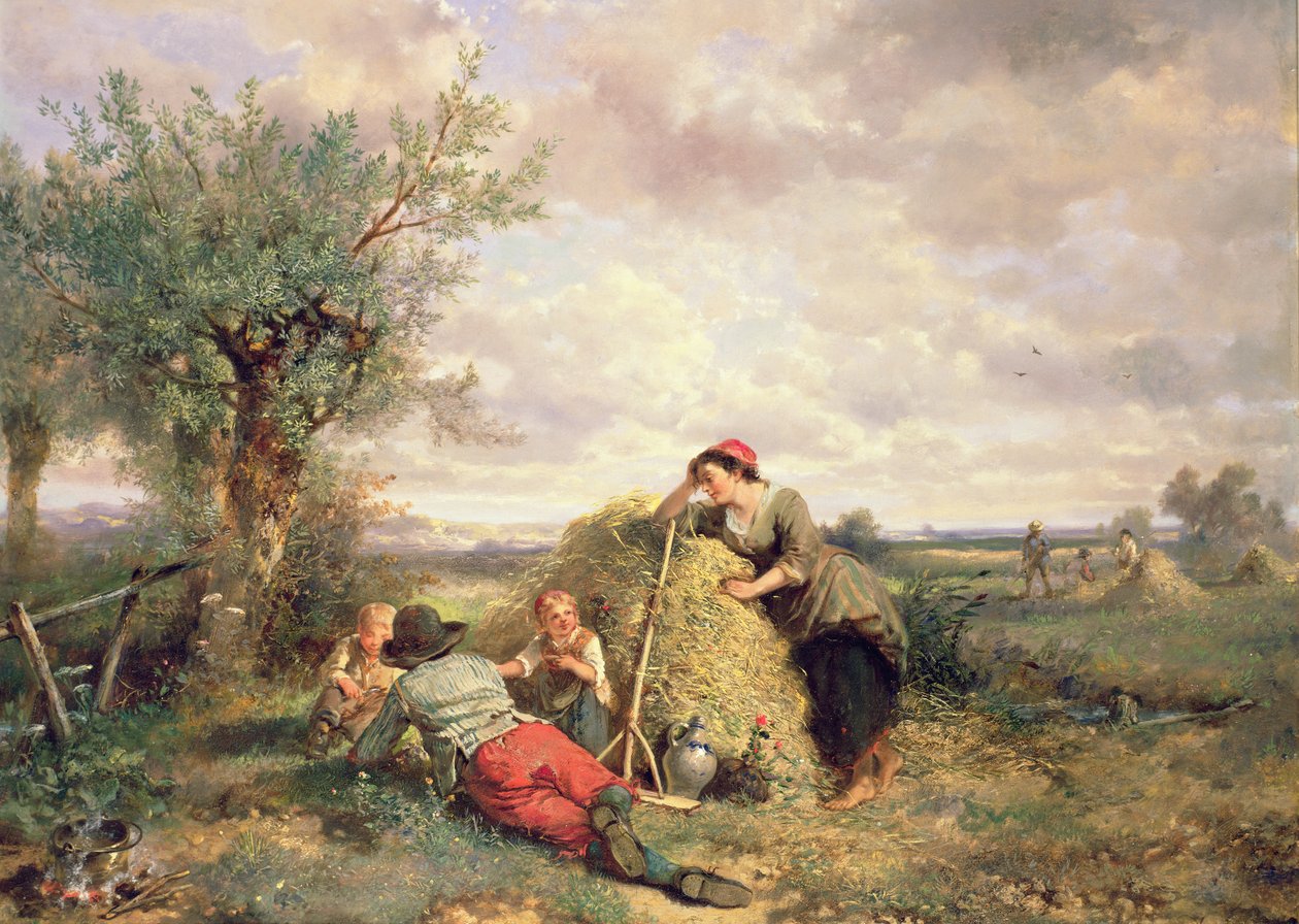 Sianokosy autorstwa Jan Mari Henri Ten Kate