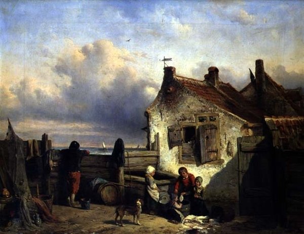 Sortowanie połowu autorstwa Jan Mari Henri Ten Kate