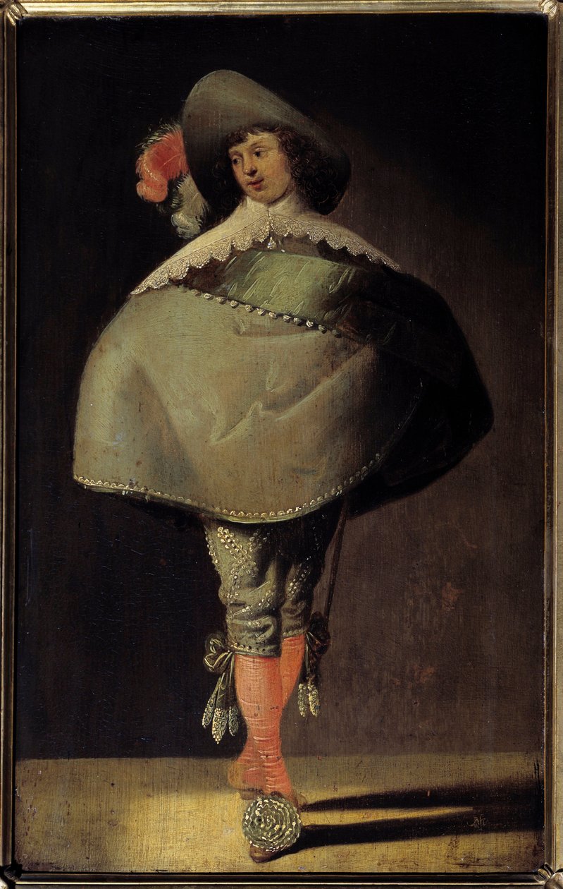Młody dżentelmen. Obraz Jana Martszena de Jonge (1609-1647) autorstwa Jan Martszen de Jonge
