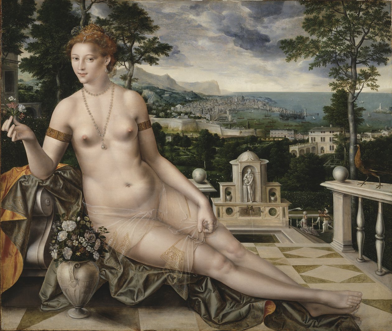 Wenus z Cythery, 1561 autorstwa Jan Massys or Metsys