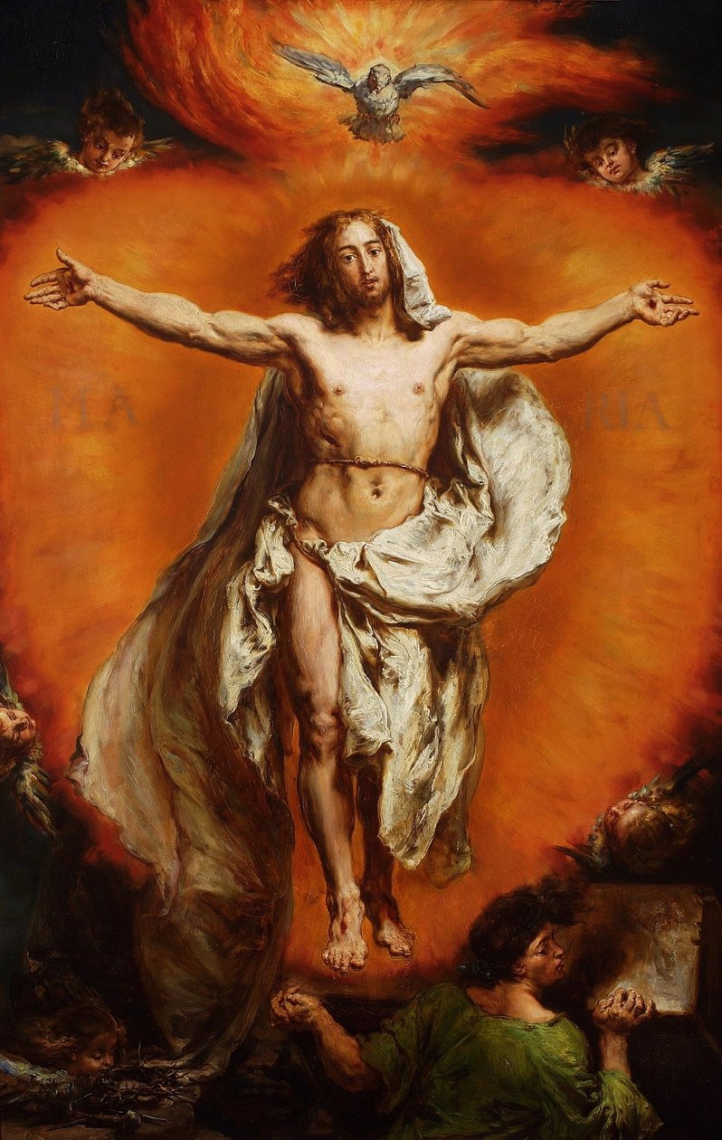 Wniebowstąpienie autorstwa Jan Matejko