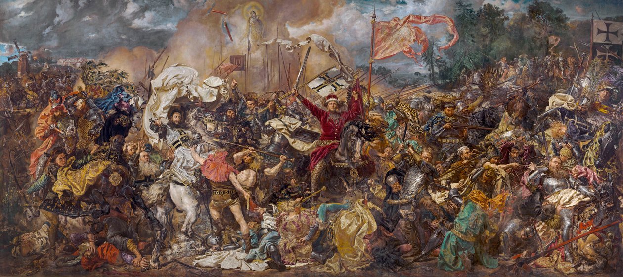 Bitwa pod Grunwaldem autorstwa Jan Matejko
