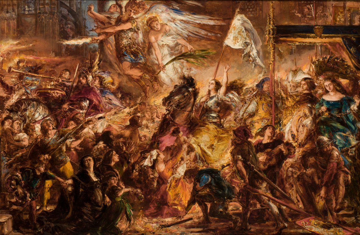 Dziewica Orleańska autorstwa Jan Matejko