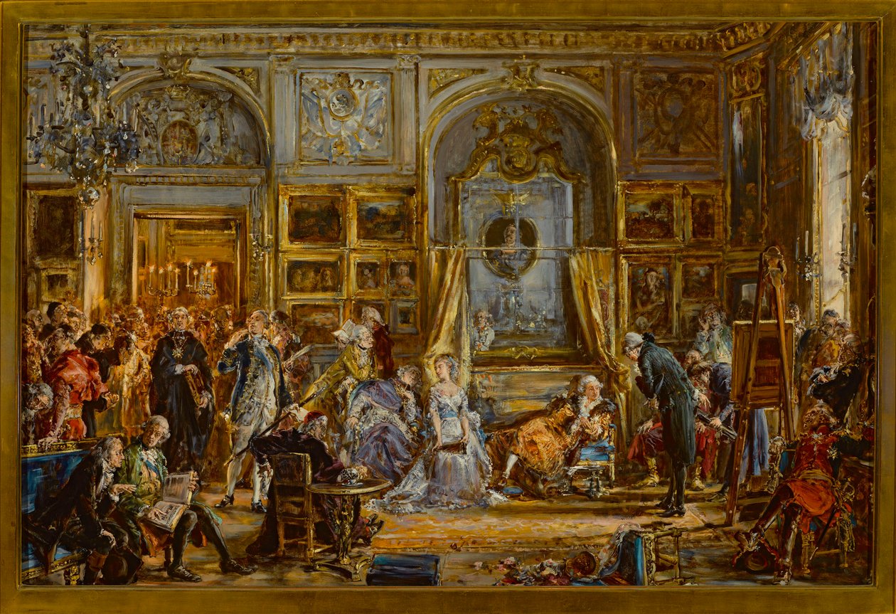 Konstytucja 3 Maja. Sejm Czteroletni. Komisja Edukacyjna. Rozbiór. R.P. 1795 autorstwa Jan Matejko