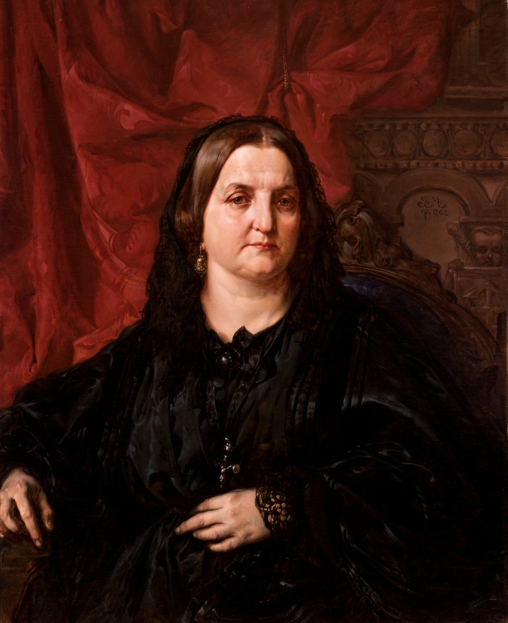 Portret Pauliny Giebułtowskiej autorstwa Jan Matejko