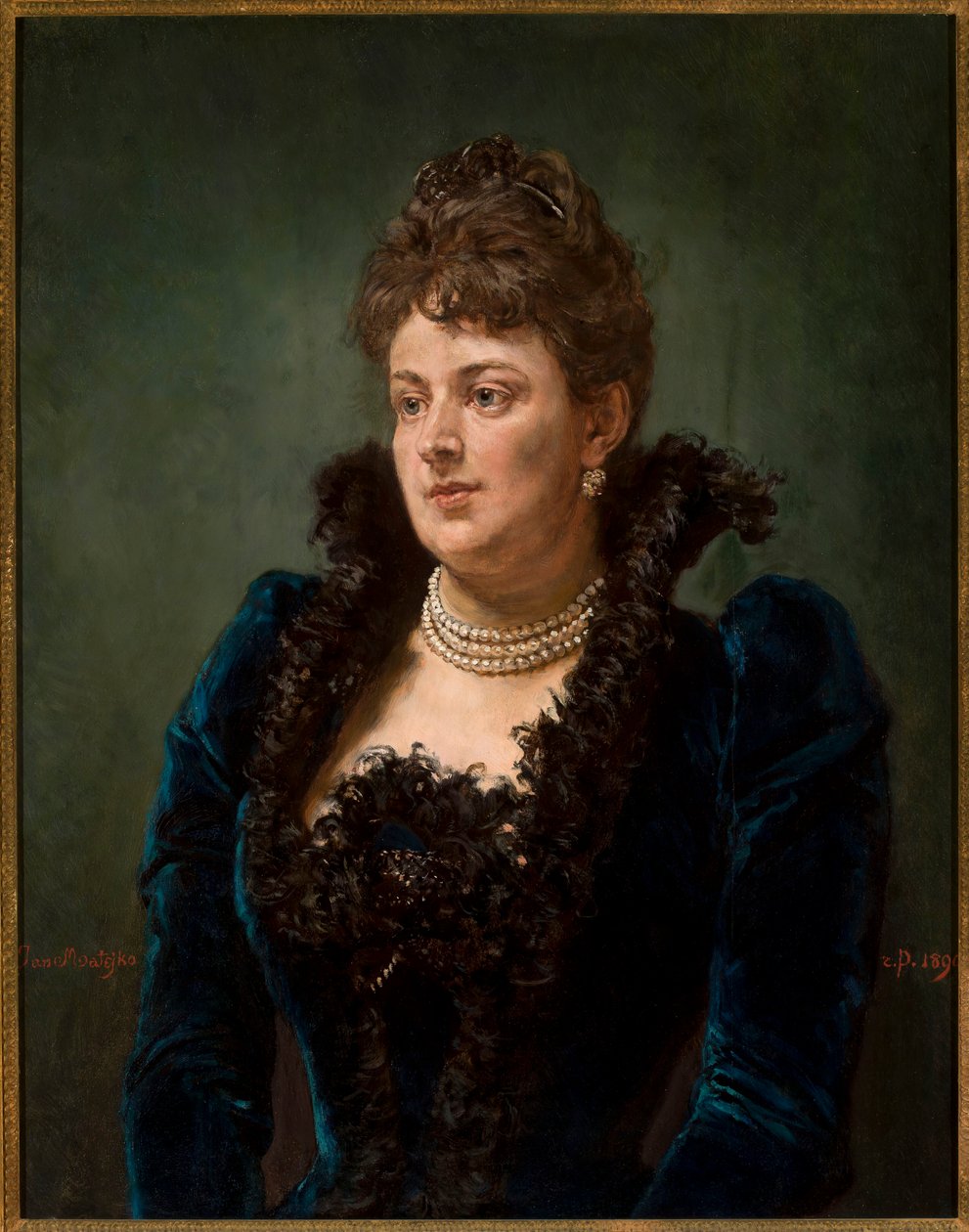 Portret Bony Ossowieckiej autorstwa Jan Matejko