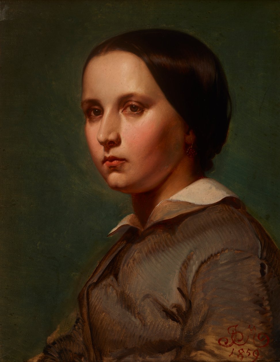 Portret Marii Matejko autorstwa Jan Matejko