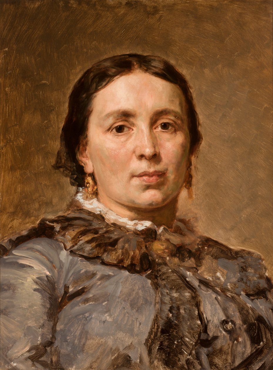 Portret Marii z Matejków Golichowskiej (1836-1917) autorstwa Jan Matejko