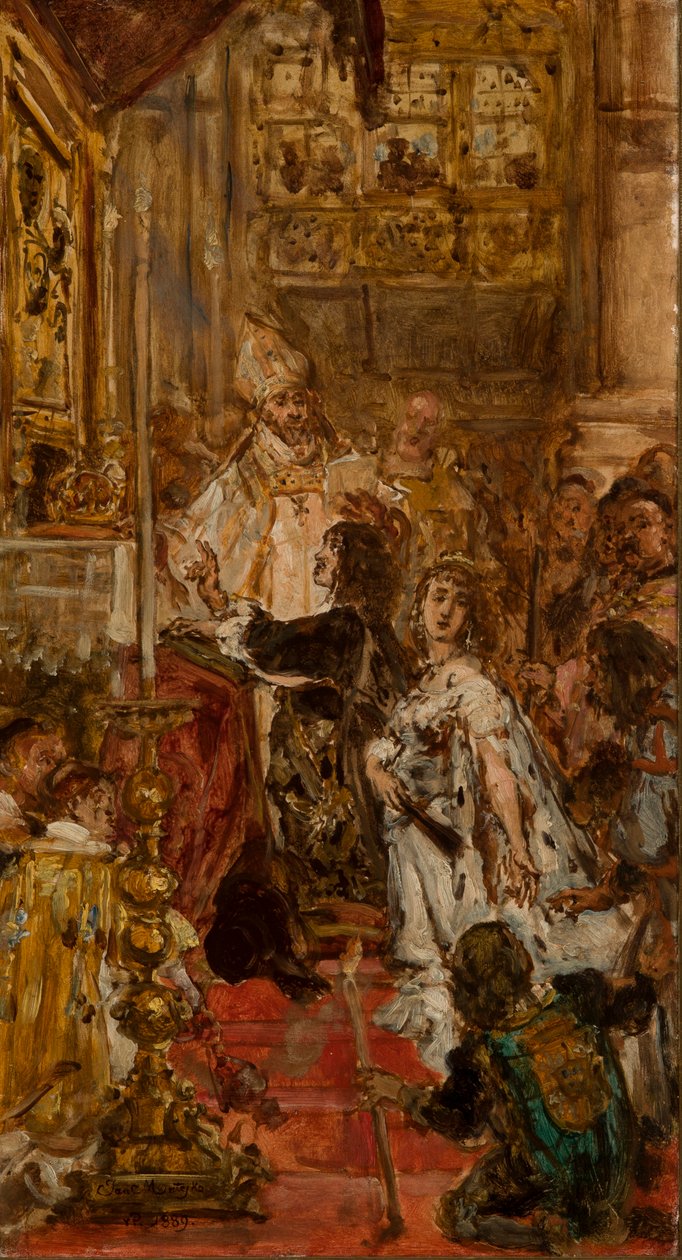 Śluby Jana Kazimierza autorstwa Jan Matejko