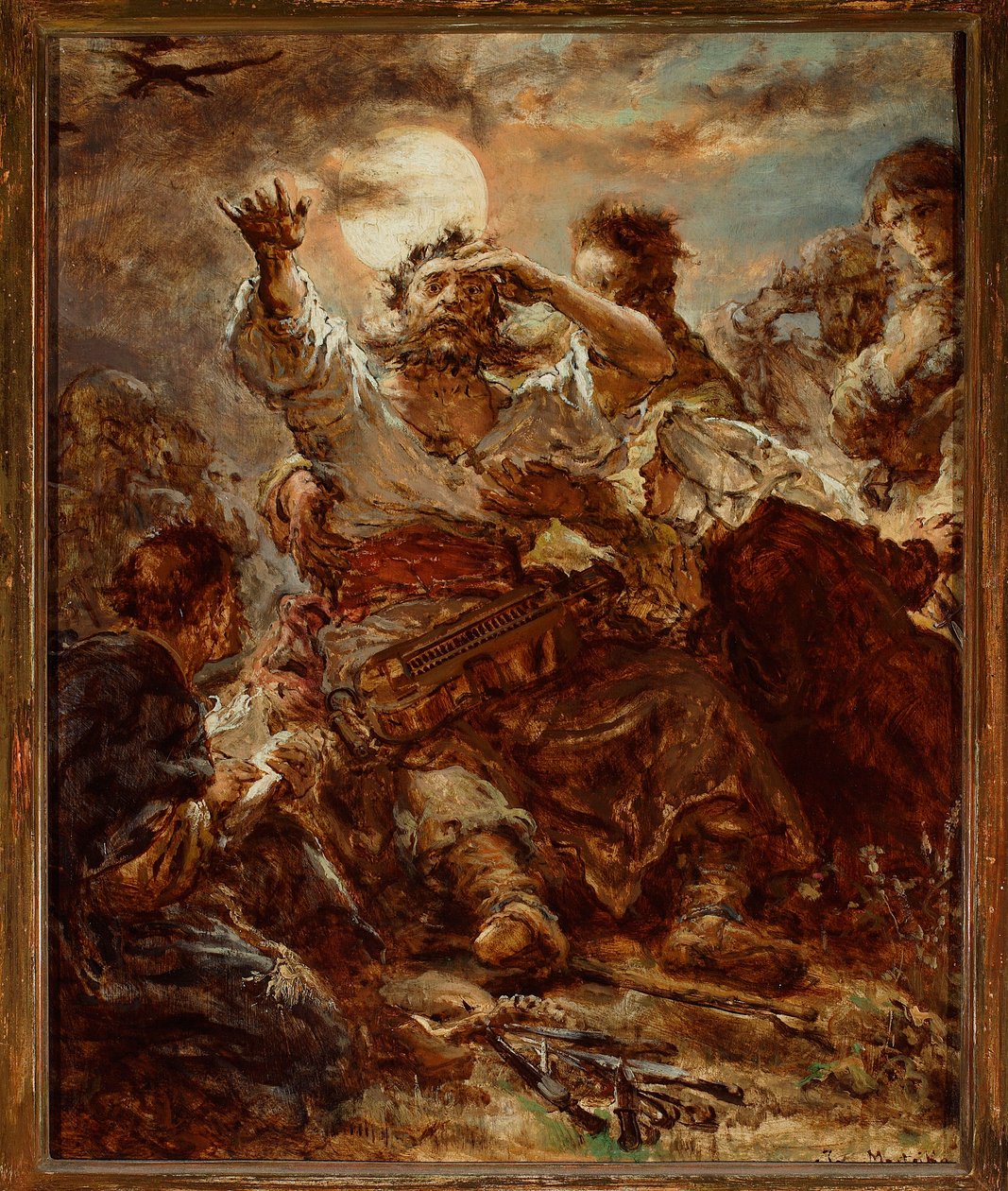 Szkic do obrazu „Wernyhora” autorstwa Jan Matejko