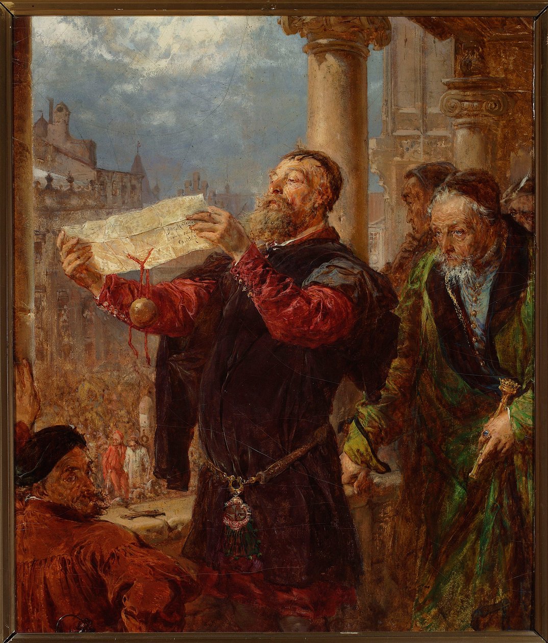 Wyrok na Matejkę autorstwa Jan Matejko