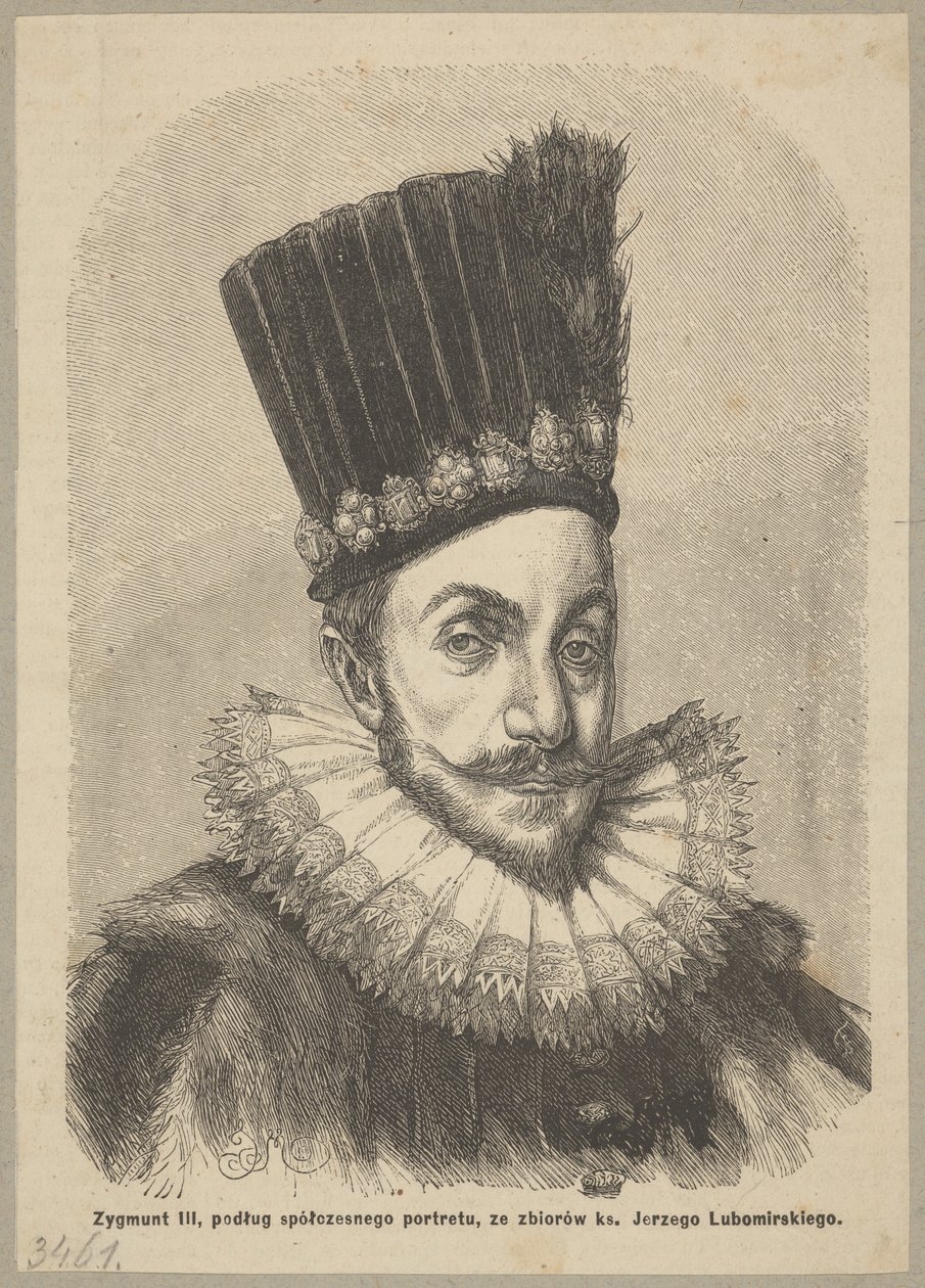 Zygmunt III Waza (1566-1632), król Polski i wielki książę litewski w latach 1587-1632 autorstwa Jan Matejko