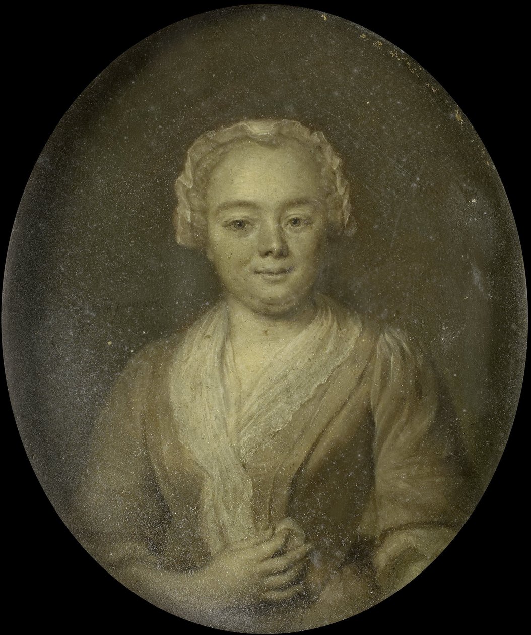 Portret Margarethy van Leuvenigh, żony Bernardusa de Bosch autorstwa Jan Maurits Quinkhard