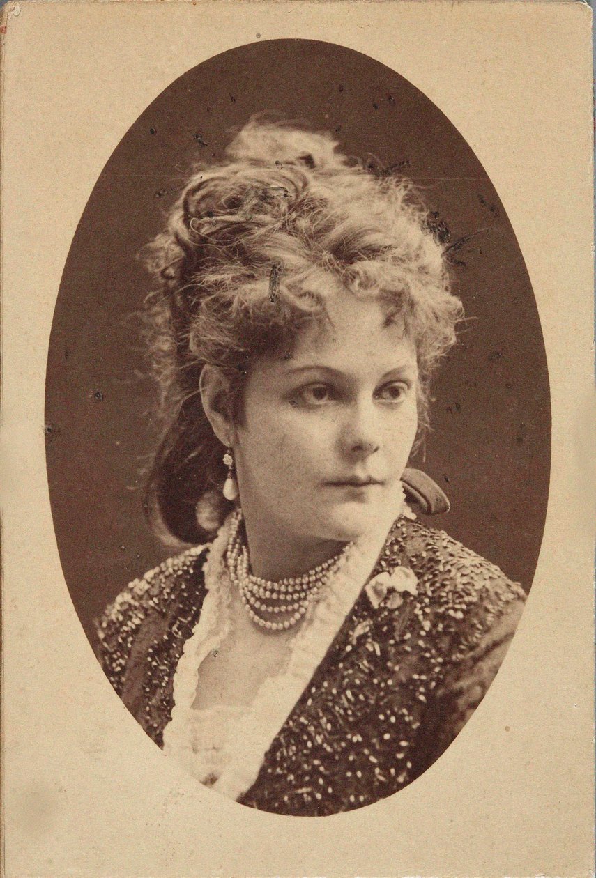 Portret pianistki i kompozytorki Sophie Menter 1846-1918 , 1893. autorstwa Jan Mieczkowski
