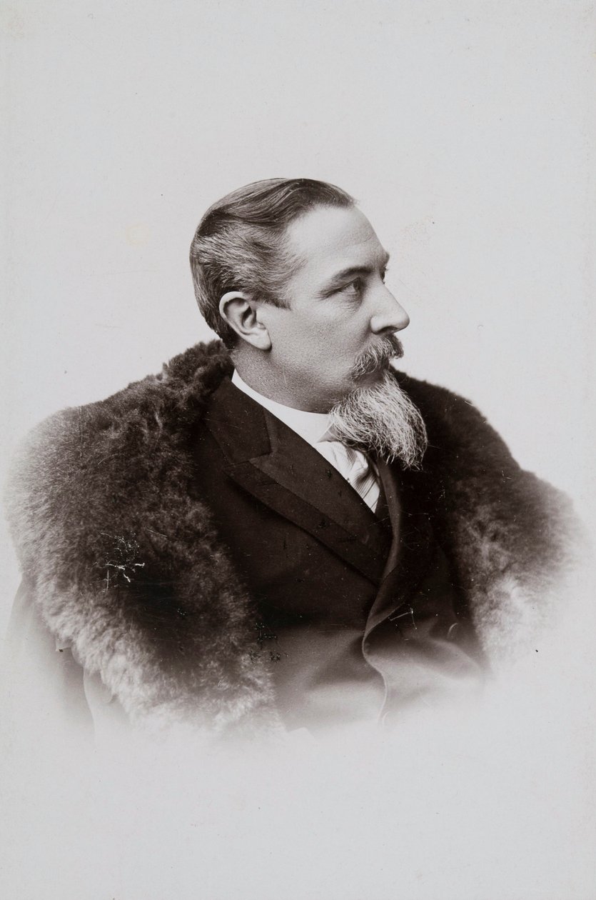 Portret malarza Henryka Siemiradzkiego 1843-1902 , 1893. autorstwa Jan Mieczkowski