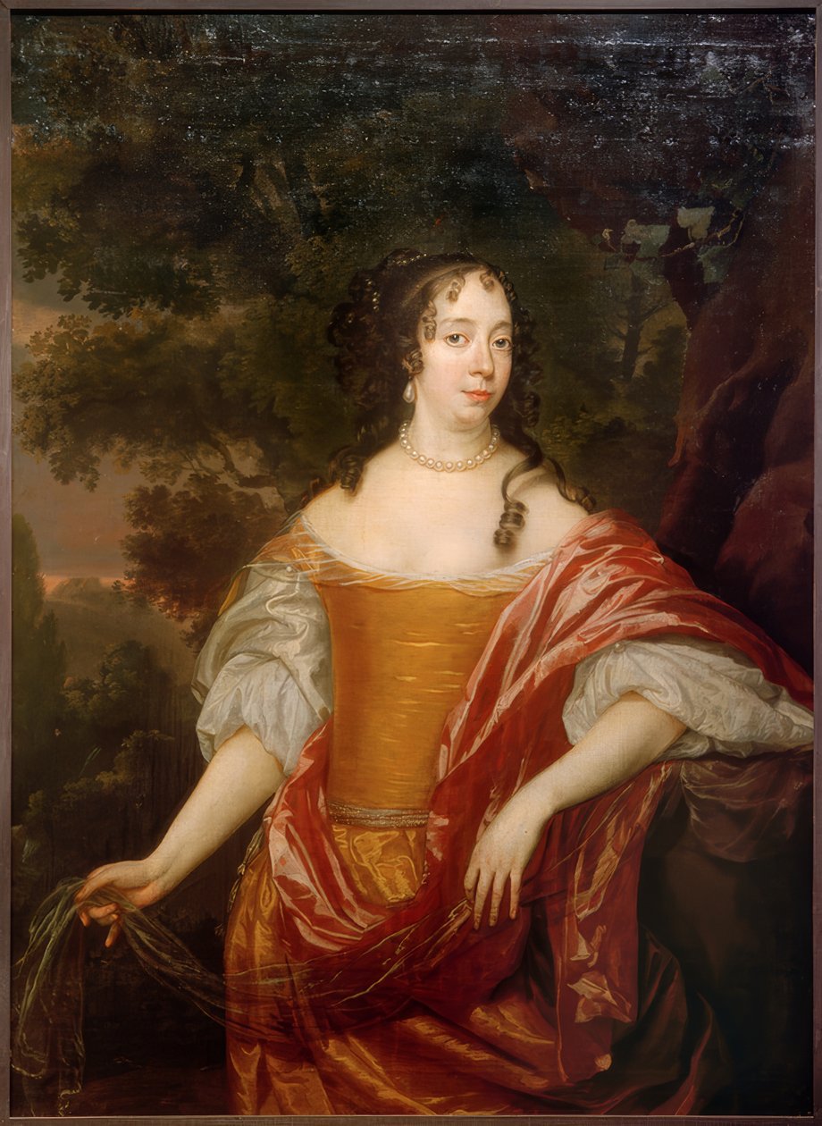 Albertine Agnes van Oranje-Nassau, księżniczka Nassau-Diez autorstwa Jan Mijtens