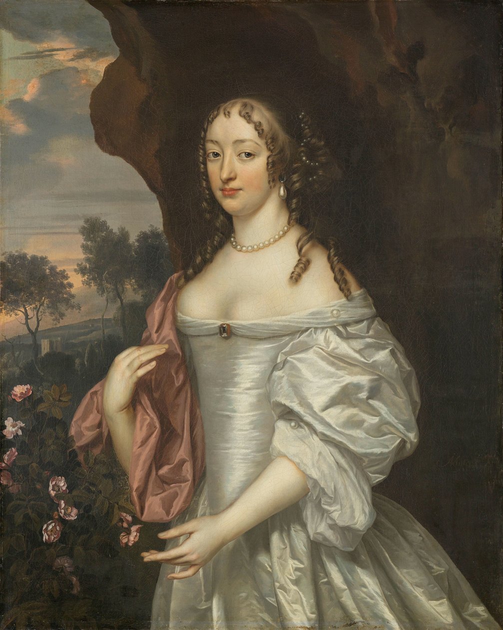 Portret Jacoby van Orliens, żony Jacoba de Witte z Haamstede autorstwa Jan Mijtens