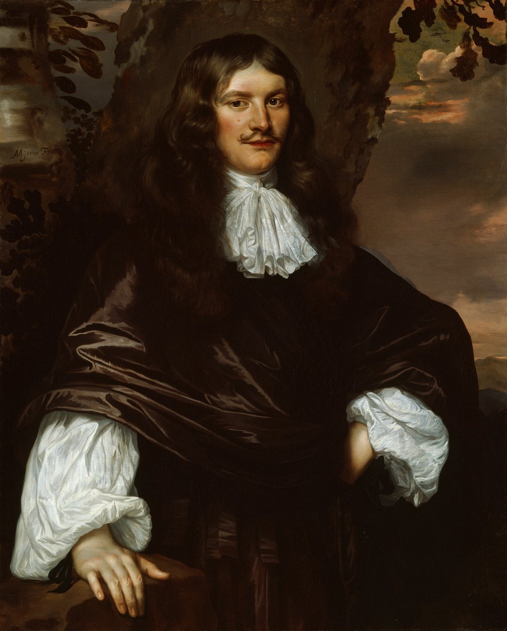 Portret mężczyzny autorstwa Jan Mijtens