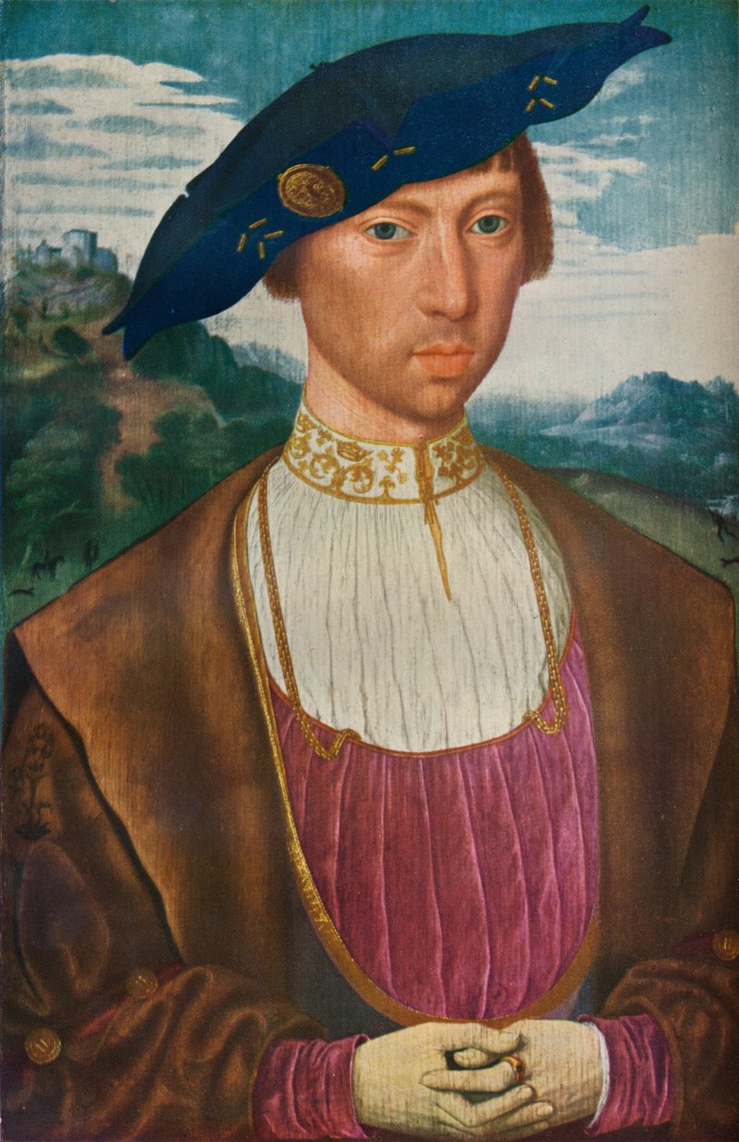 Portret Joosta van Bronckhorsta, ok. 1520 autorstwa Jan Mostaert