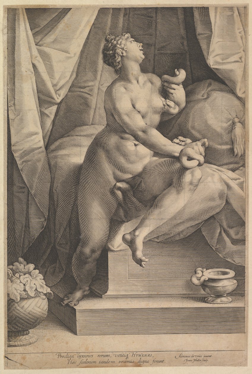 Kleopatra, ca. 1623. autorstwa Jan Muller