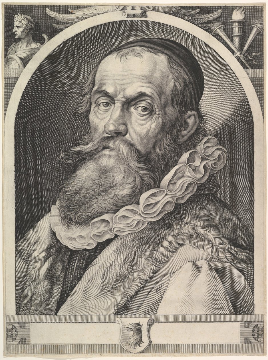 Portret Hendricka Goltziusa, ca. 1617. autorstwa Jan Muller