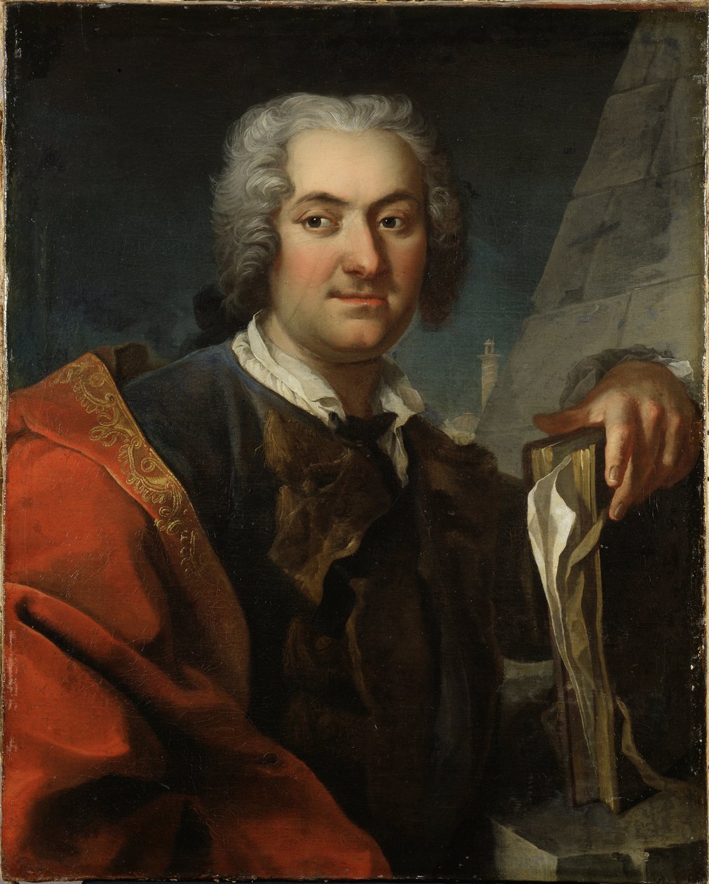 Baron Carl Harleman, architecte suedois - Portret barona Carla Harlemana autorstwa Jan Mytens or Mijtens