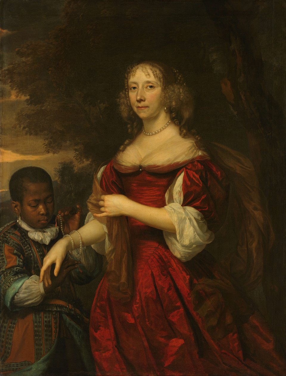 Małgorzata z Raephorst, 1668 autorstwa Jan Mytens or Mijtens