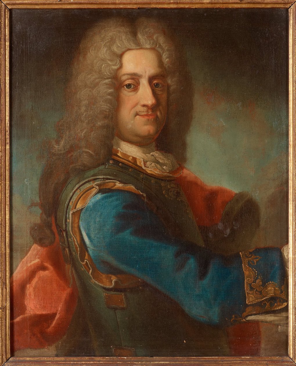 Portret hrabiego Ture Gabriela Bielkego (1684-1763), autorstwa Mijtensa (Meytensa), Martina van Młodszego (1695-1770). Olej na płótnie. Wymiar : 80x64,5 cm. Prywatna kolekcja autorstwa Jan Mytens or Mijtens