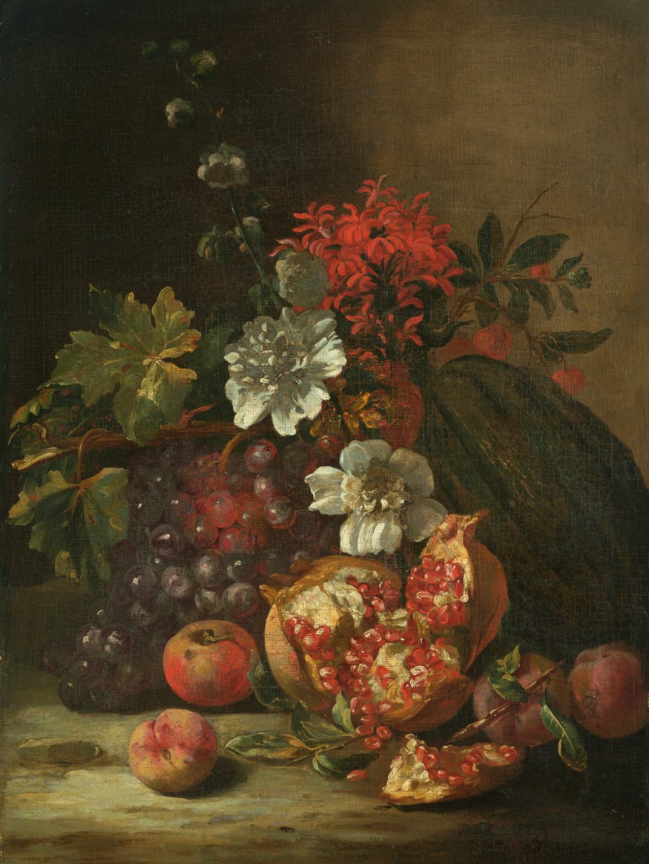 Owoce i Kwiaty autorstwa Jan Peter van the Younger Bredael