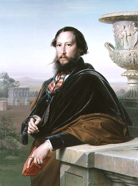 Portret Johannesa van Rossuma autorstwa Jan Philip Koelman