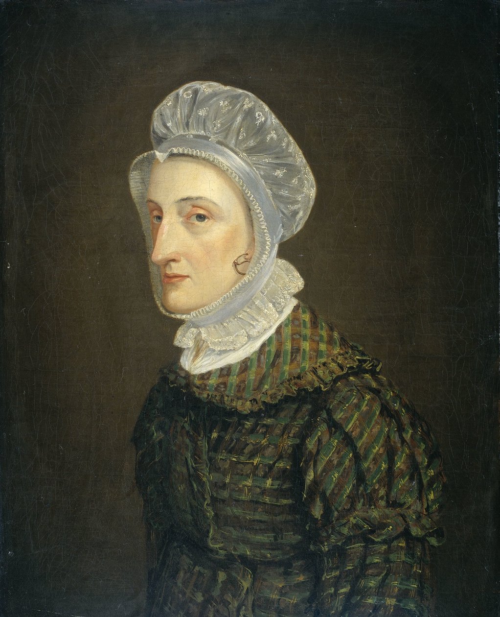 Portret Marii Petronelli Mann, żony Heinricha Gottfrieda Theodora Crone autorstwa Jan Philip Simon