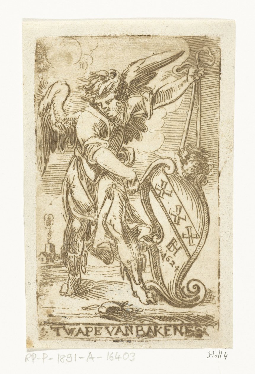 Herb rodziny Bakkenes Wapen van Bakenes (tytuł na obiekcie) autorstwa Jan Philipsz. van Bouckhorst