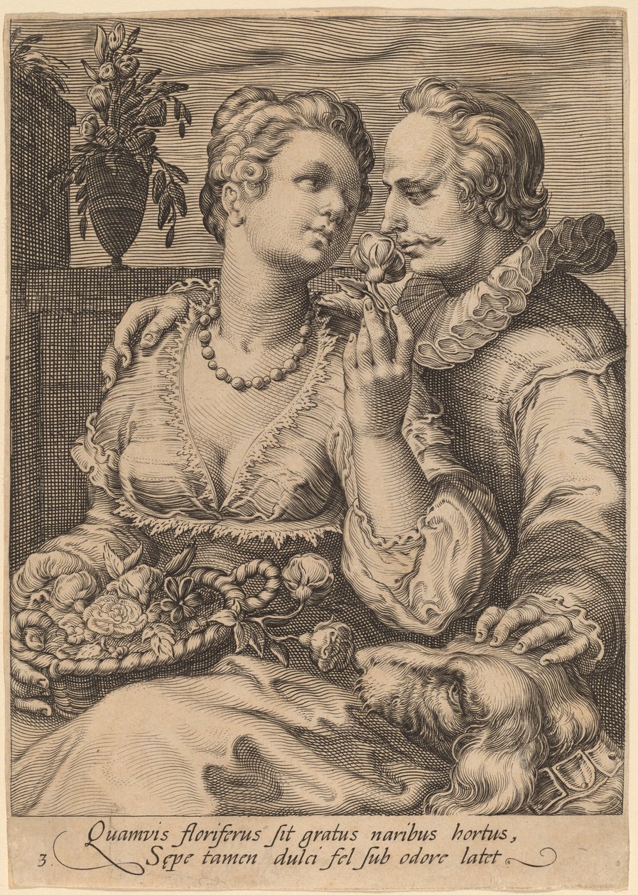 Zapach autorstwa Jan Pietersz Saenredam after Hendrik Goltzius