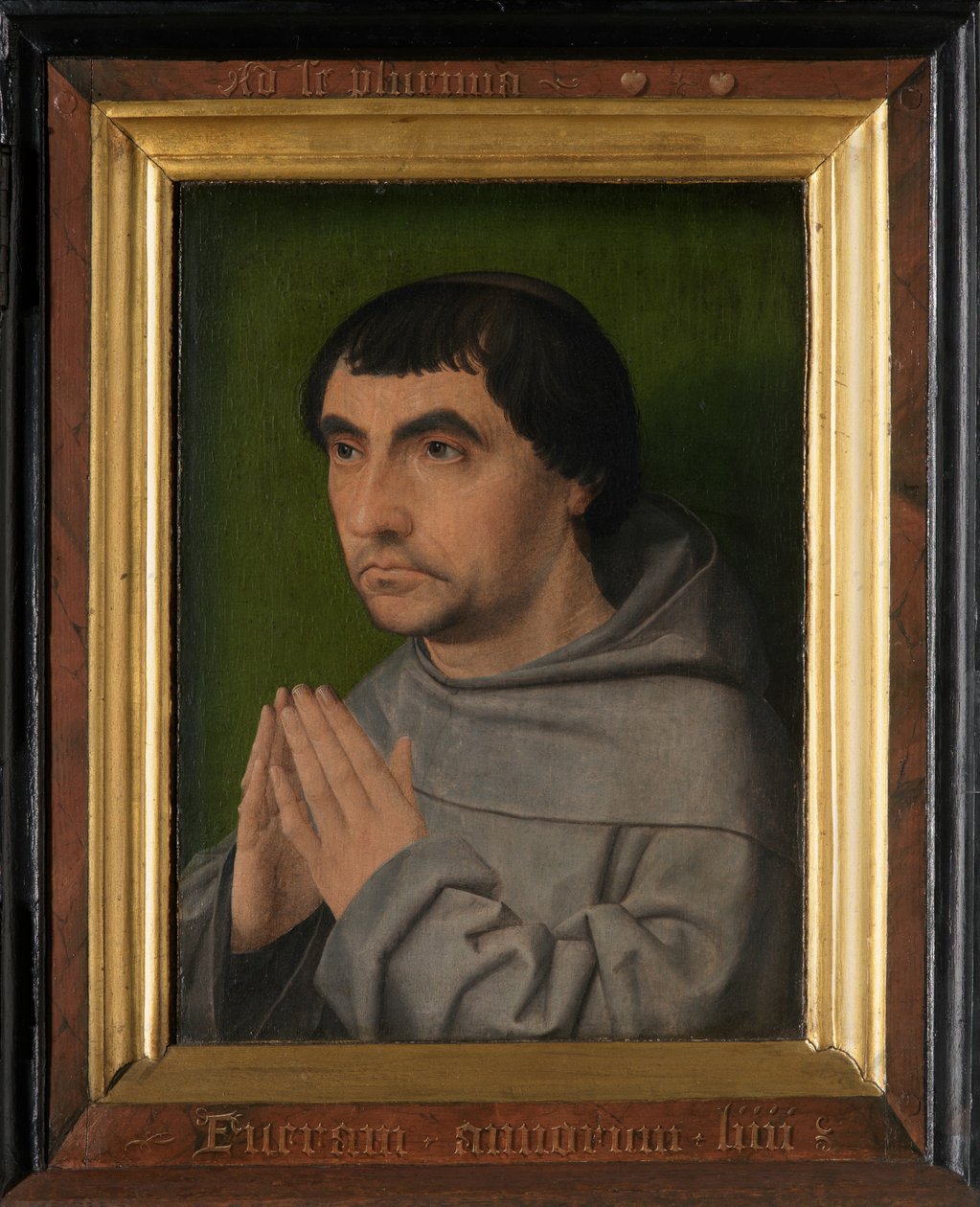 Prawy panel Dyptyku franciszkanina (olej na desce) autorstwa Jan Provoost