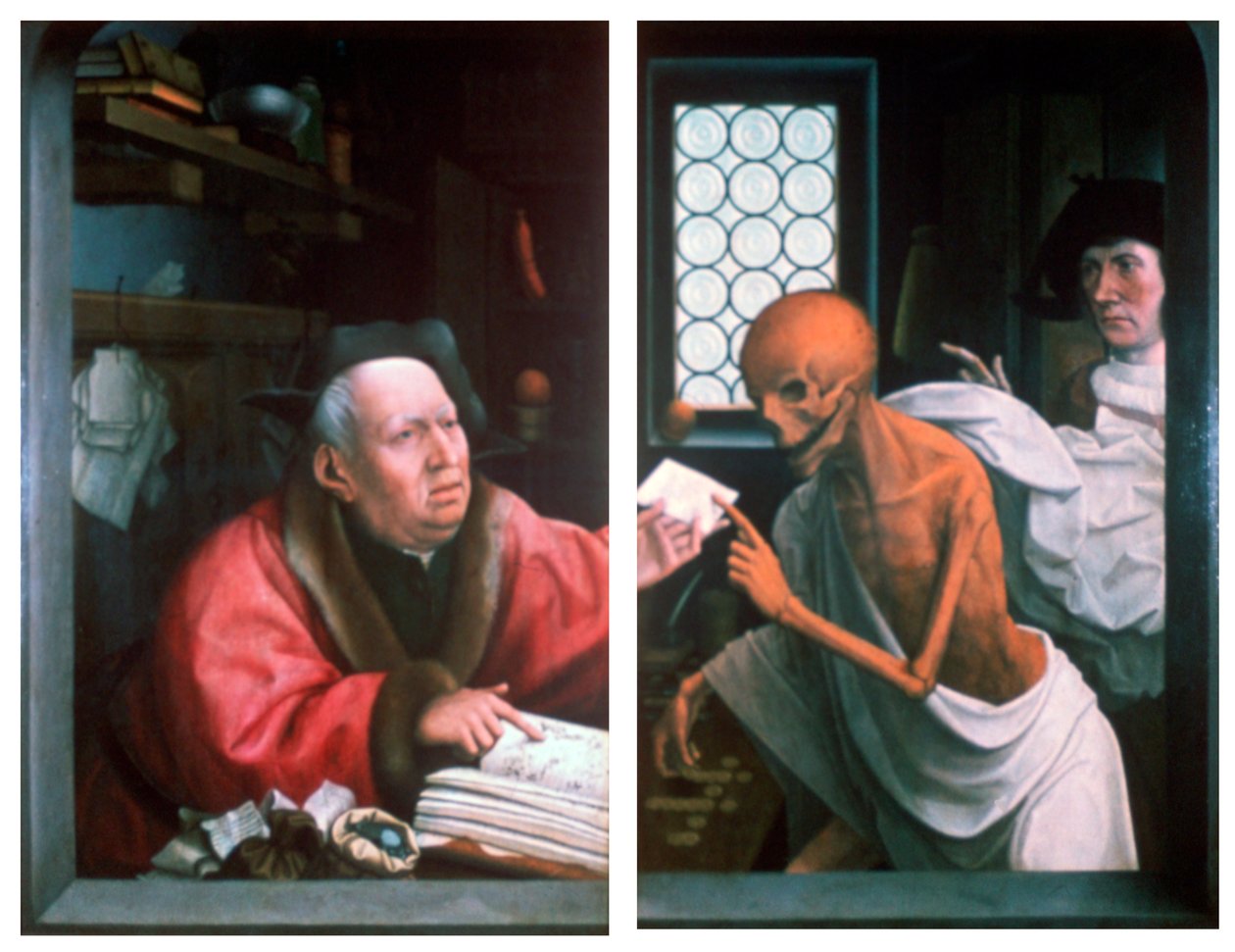 Nadejście śmierci, c1485-1529 autorstwa Jan Provoost