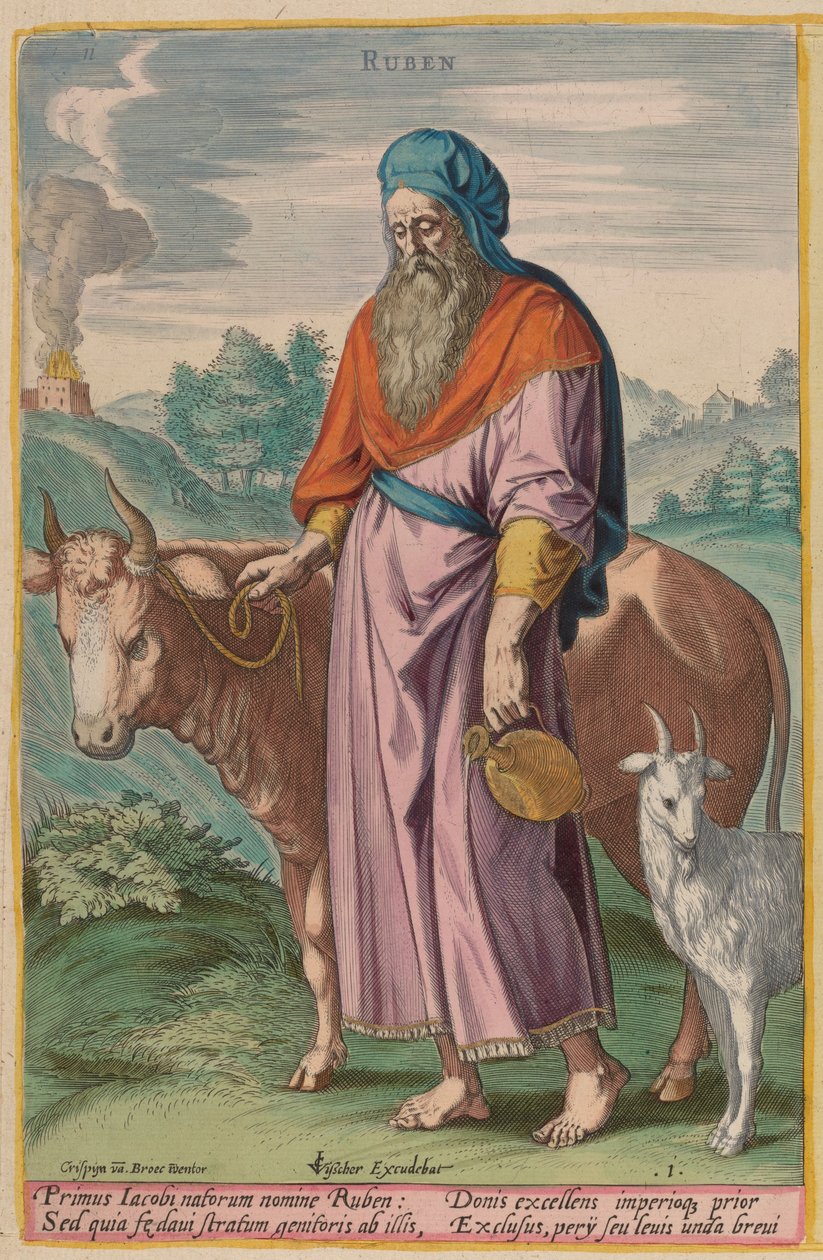 Ruben autorstwa Jan Sadeler I or J. Haeyler after Crispen van den Broecke