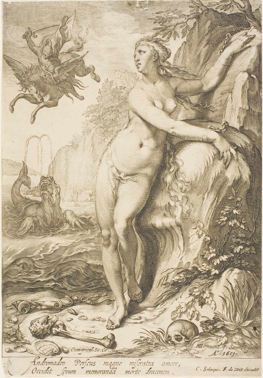 Andromeda autorstwa Jan Saenredam