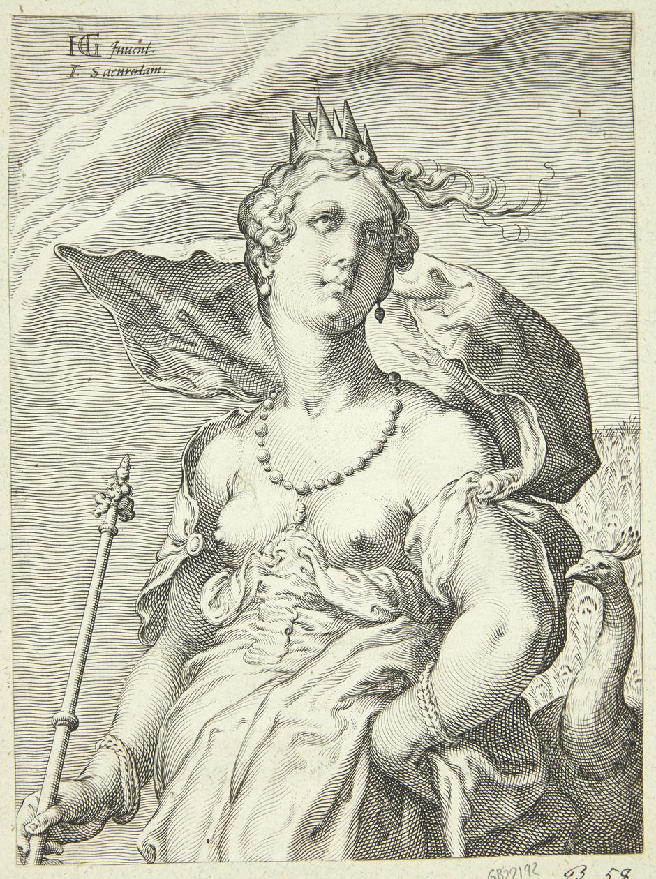 Juno autorstwa Jan Saenredam