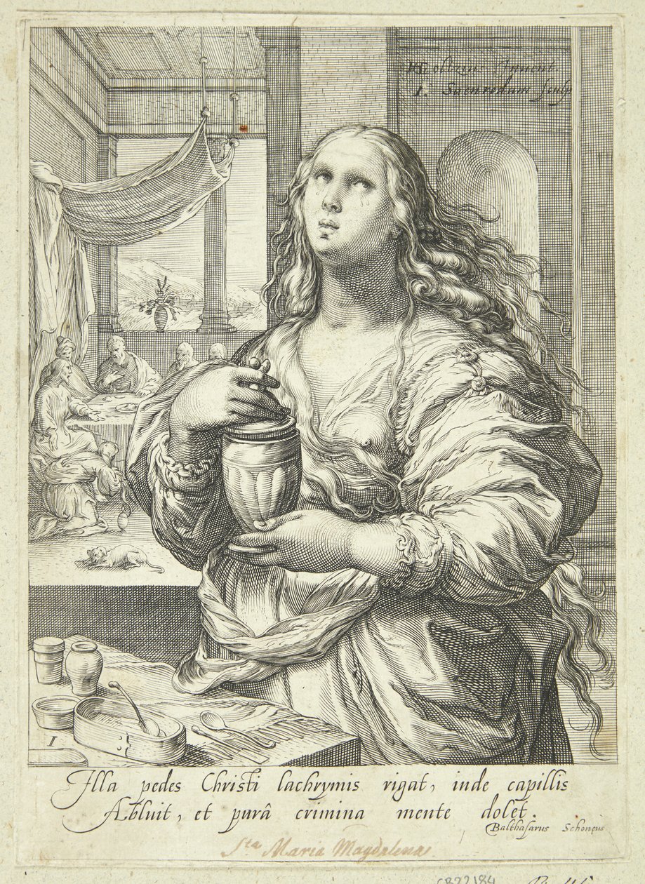 Magdalena autorstwa Jan Saenredam