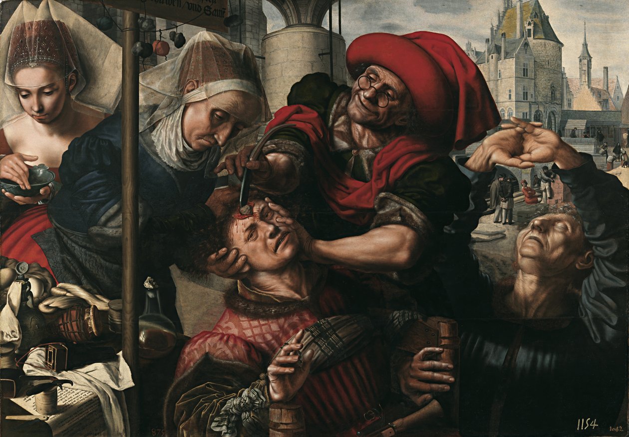 Chirurgia, 1550-1555 autorstwa Jan Sanders Hemessen van