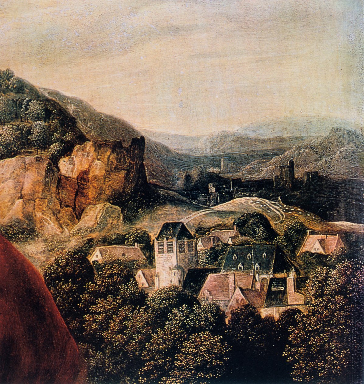 Św. Hieronim, szczegół, 1543. autorstwa Jan Sanders van Hemessen