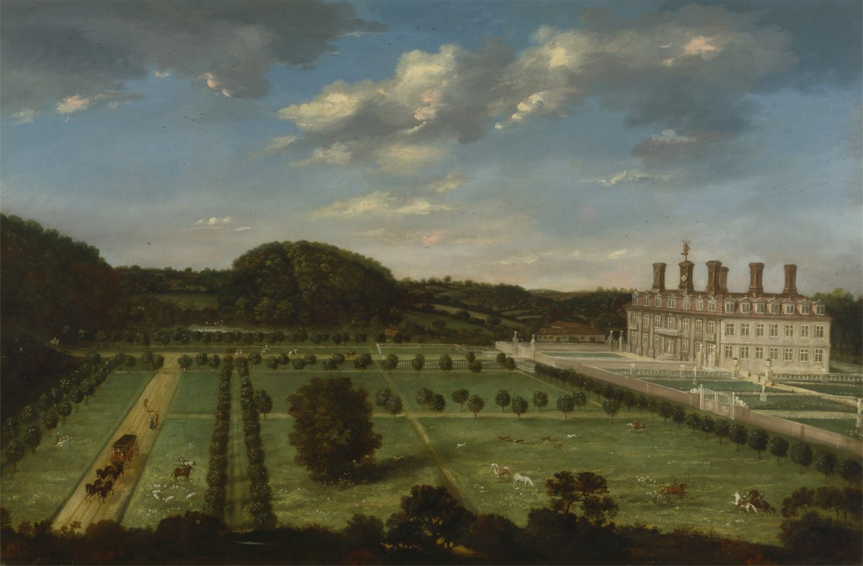Uma vista de Bayhall, Pembury, Kentpolish autorstwa Jan Siberechts
