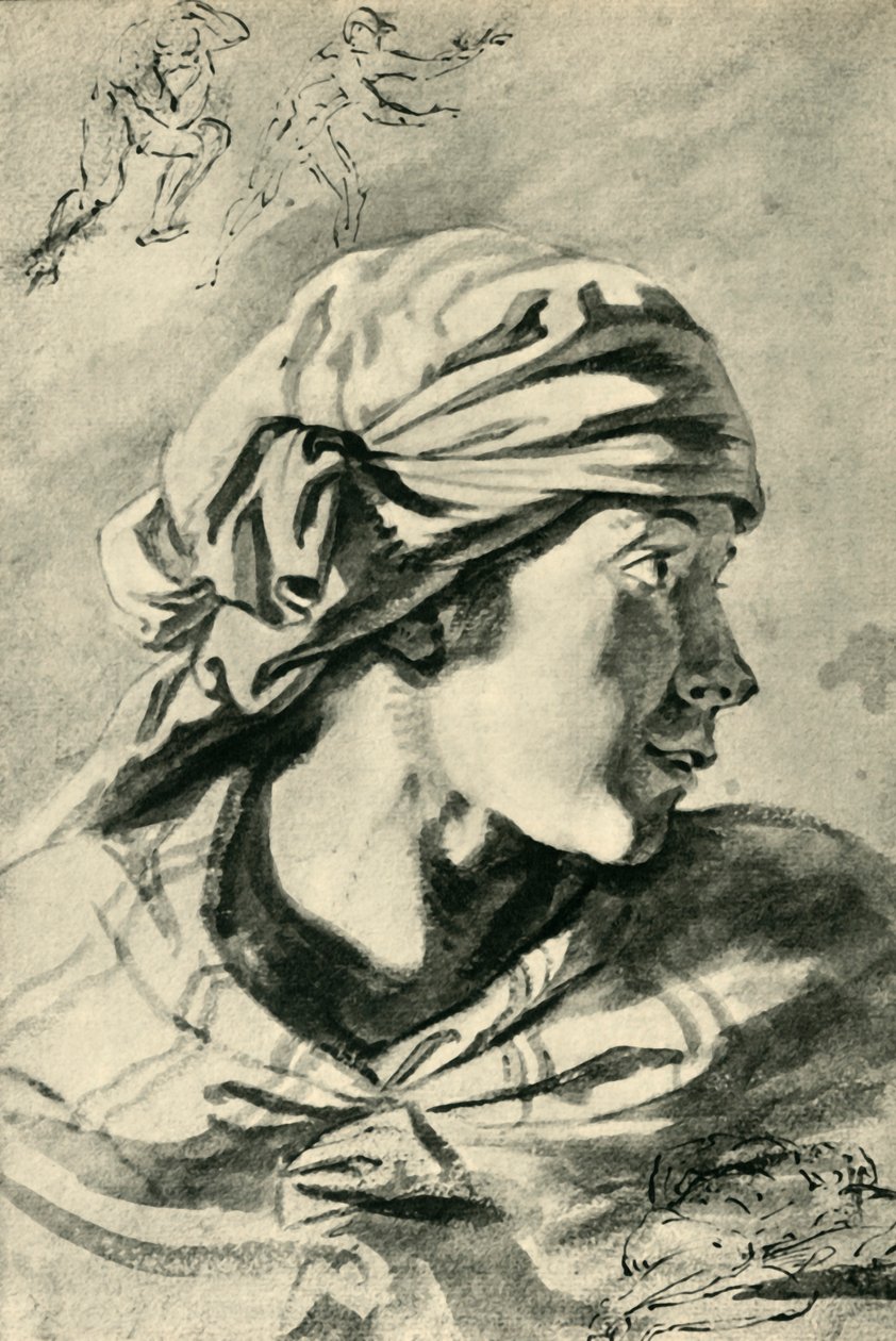 Głowa młodej kobiety, połowa końca XVII wieku, 1943. autorstwa Jan Siberechts
