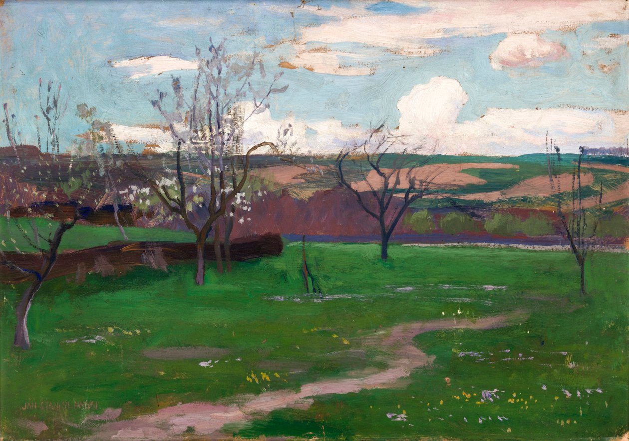 Wiosna autorstwa Jan Stanislawski