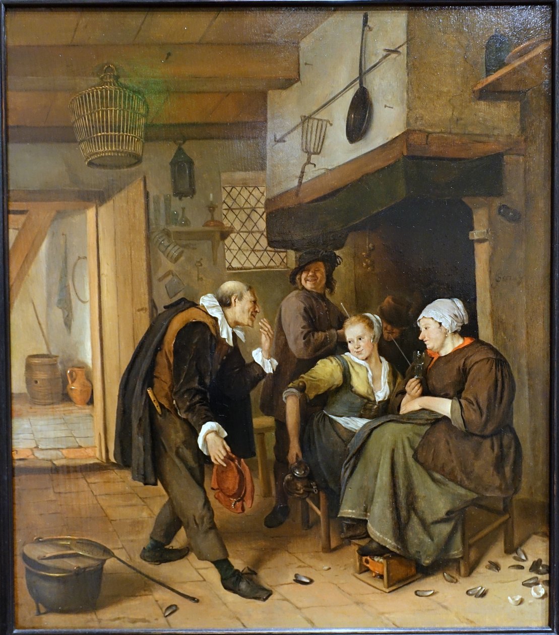 Szarmancki autorstwa Jan Steen